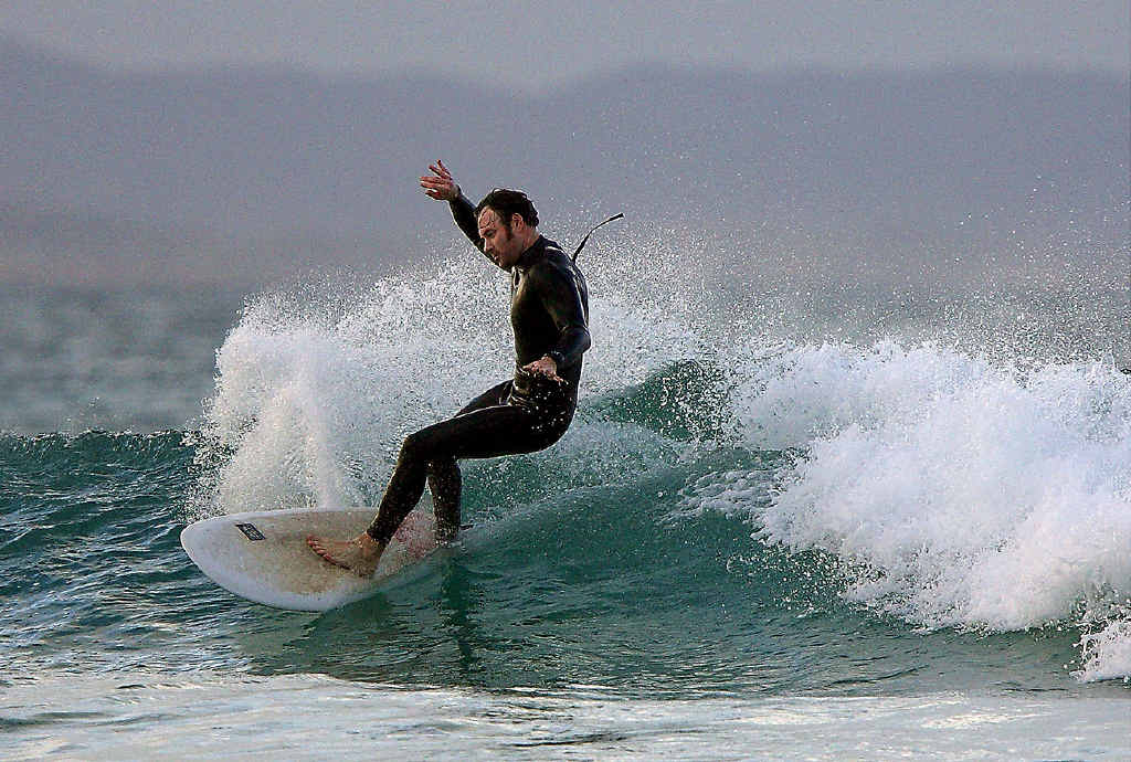 There have been less crowded waves if you look. There have been less crowded waves if you look.
